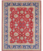 Ziegler 10'1'' X 13'2'' Hand-Knotted Wool Rug 10'1'' x 13'2'' (303 X 395) / Red / Blue