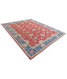 Ziegler 8'11'' X 11'0'' Hand-Knotted Wool Rug 8'11'' x 11'0'' (268 X 330) / Red / Blue