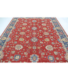 Ziegler 8'11'' X 11'0'' Hand-Knotted Wool Rug 8'11'' x 11'0'' (268 X 330) / Red / Blue