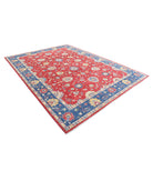 Ziegler 8'11'' X 11'8'' Hand-Knotted Wool Rug 8'11'' x 11'8'' (268 X 350) / Red / Blue