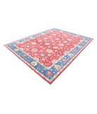 Ziegler 8'11'' X 11'8'' Hand-Knotted Wool Rug 8'11'' x 11'8'' (268 X 350) / Red / Blue