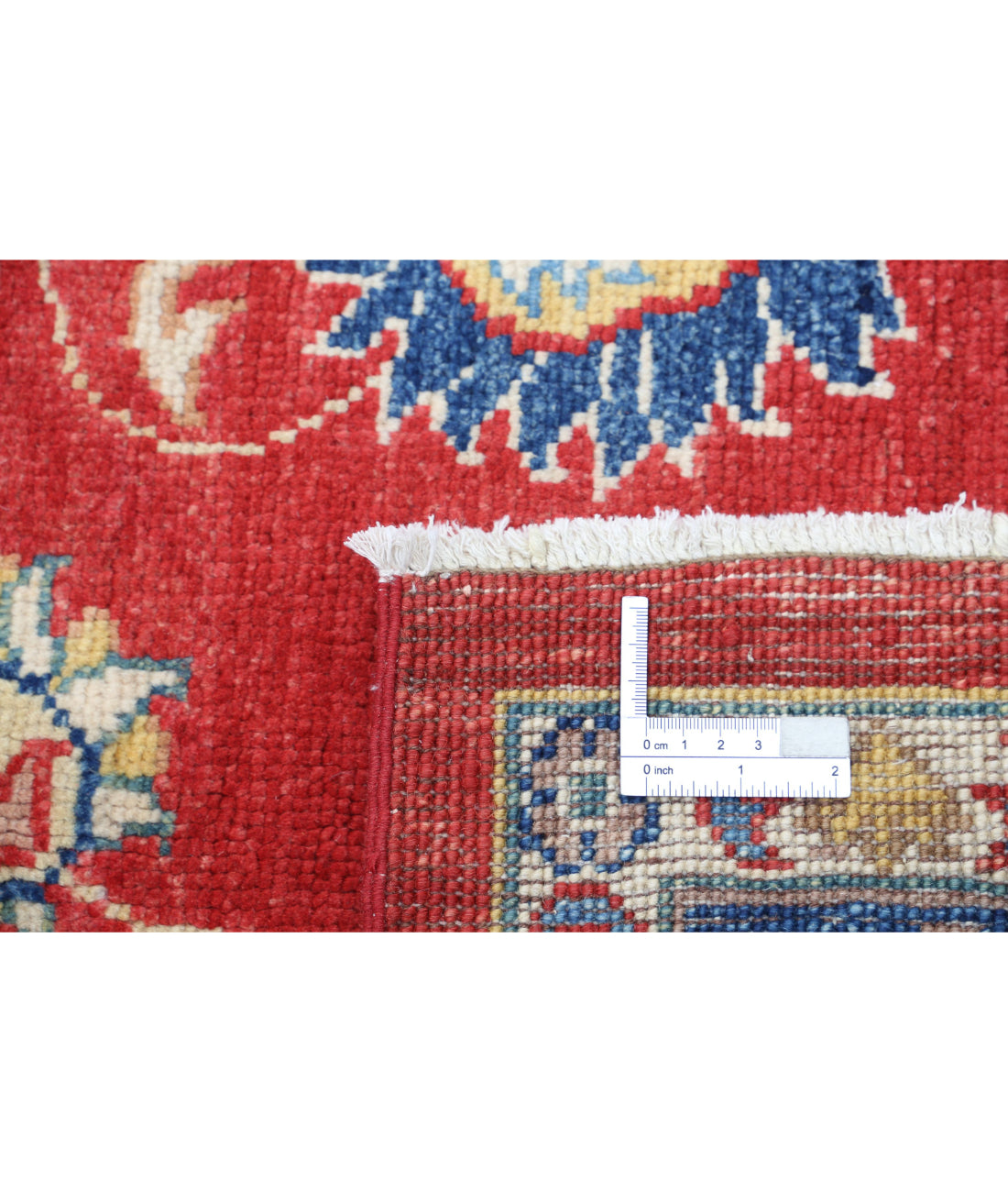 Ziegler 8'11'' X 11'8'' Hand-Knotted Wool Rug 8'11'' x 11'8'' (268 X 350) / Red / Blue