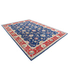 Ziegler 8'10'' X 12'3'' Hand-Knotted Wool Rug 8'10'' x 12'3'' (265 X 368) / Blue / Red