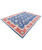 Ziegler 8'10'' X 12'3'' Hand-Knotted Wool Rug 8'10'' x 12'3'' (265 X 368) / Blue / Red