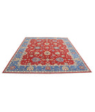 Ziegler 8'3'' X 9'3'' Hand-Knotted Wool Rug 8'3'' x 9'3'' (248 X 278) / Red / Blue