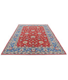 Ziegler 6'6'' X 9'3'' Hand-Knotted Wool Rug 6'6'' x 9'3'' (195 X 278) / Red / Blue