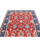 Ziegler 5'2'' X 6'6'' Hand-Knotted Wool Rug 5'2'' x 6'6'' (155 X 195) / Red / Blue