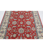 Ziegler 4'9'' X 6'5'' Hand-Knotted Wool Rug 4'9'' x 6'5'' (143 X 193) / Red / Ivory