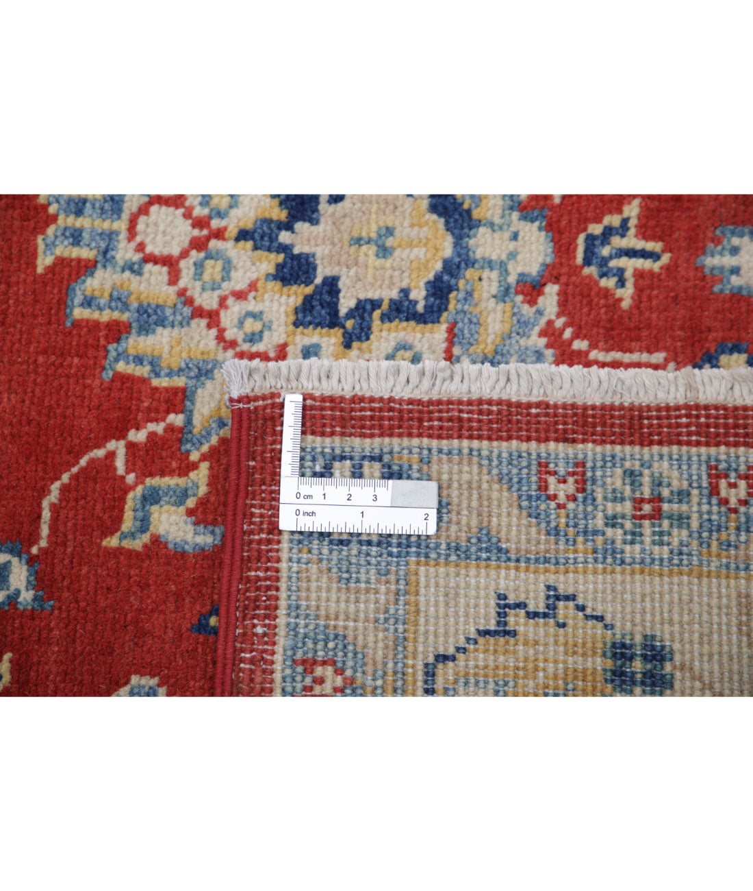 Ziegler 4'9'' X 6'5'' Hand-Knotted Wool Rug 4'9'' x 6'5'' (143 X 193) / Red / Ivory