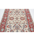 Ziegler 5'6'' X 7'3'' Hand-Knotted Wool Rug 5'6'' x 7'3'' (165 X 218) / Ivory / Red