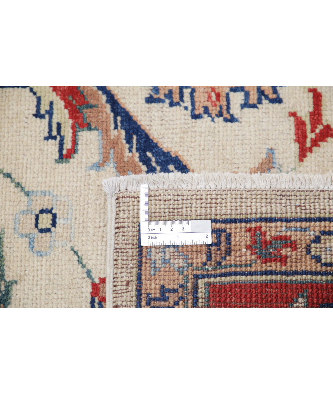 Ziegler 5'6'' X 7'3'' Hand-Knotted Wool Rug 5'6'' x 7'3'' (165 X 218) / Ivory / Red