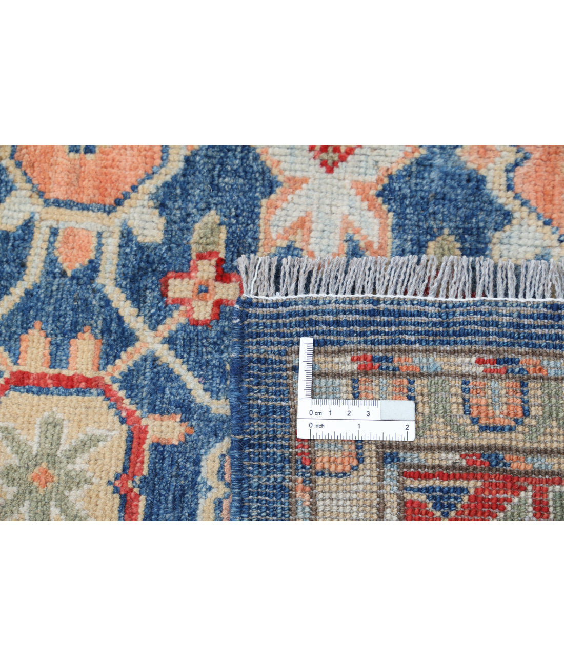 Ziegler 5'1'' X 7'3'' Hand-Knotted Wool Rug 5'1'' x 7'3'' (153 X 218) / Blue / Red