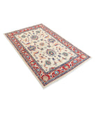 Ziegler 3'10'' X 5'11'' Hand-Knotted Wool Rug 3'10'' x 5'11'' (115 X 178) / Ivory / Red