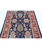 Ziegler 3'11'' X 6'6'' Hand-Knotted Wool Rug 3'11'' x 6'6'' (118 X 195) / Blue / Red