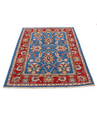 Ziegler 4'2'' X 5'10'' Hand-Knotted Wool Rug 4'2'' x 5'10'' (125 X 175) / Blue / Red