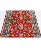 Ziegler 3'10'' X 5'9'' Hand-Knotted Wool Rug 3'10'' x 5'9'' (115 X 173) / Red / Blue