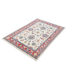 Ziegler 3'11'' X 5'11'' Hand-Knotted Wool Rug 3'11'' x 5'11'' (118 X 178) / Ivory / Red