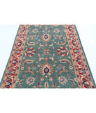 Ziegler 3'10'' X 6'3'' Hand-Knotted Wool Rug 3'10'' x 6'3'' (115 X 188) / Green / Red