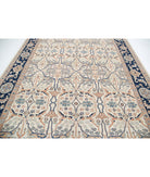 Ziegler 8'11'' X 11'5'' Hand-Knotted Wool Rug 8'11'' x 11'5'' (268 X 343) / Ivory / Blue