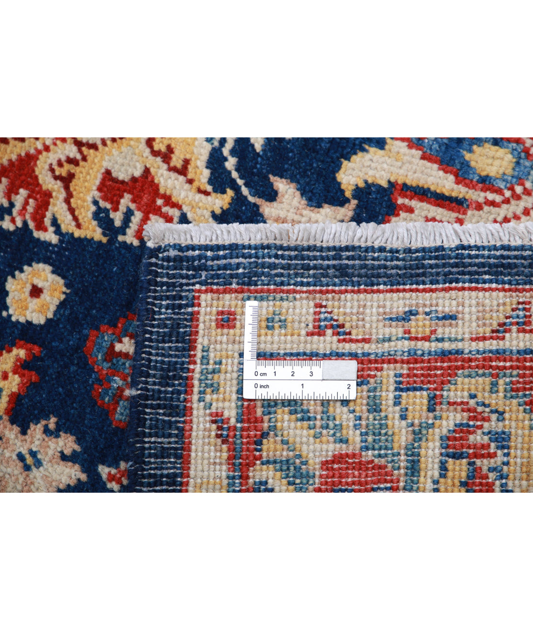 Ziegler 3'10'' X 6'1'' Hand-Knotted Wool Rug 3'10'' x 6'1'' (115 X 183) / Blue / Red