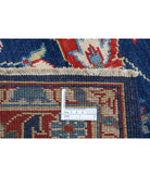 Ziegler 3'1'' X 4'9'' Hand-Knotted Wool Rug 3'1'' x 4'9'' (93 X 143) / Blue / Red