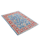 Ziegler 3'4'' X 4'10'' Hand-Knotted Wool Rug 3'4'' x 4'10'' (100 X 145) / Blue / Red