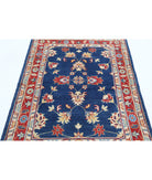 Ziegler 3'4'' X 4'11'' Hand-Knotted Wool Rug 3'4'' x 4'11'' (100 X 148) / Blue / Red