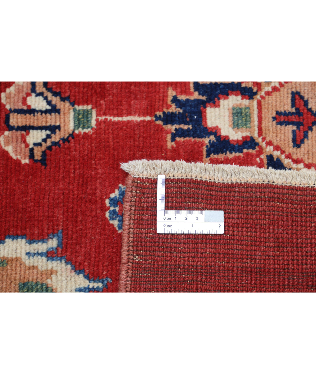 Ziegler 3'2'' X 4'8'' Hand-Knotted Wool Rug 3'2'' x 4'8'' (95 X 140) / Red / Blue