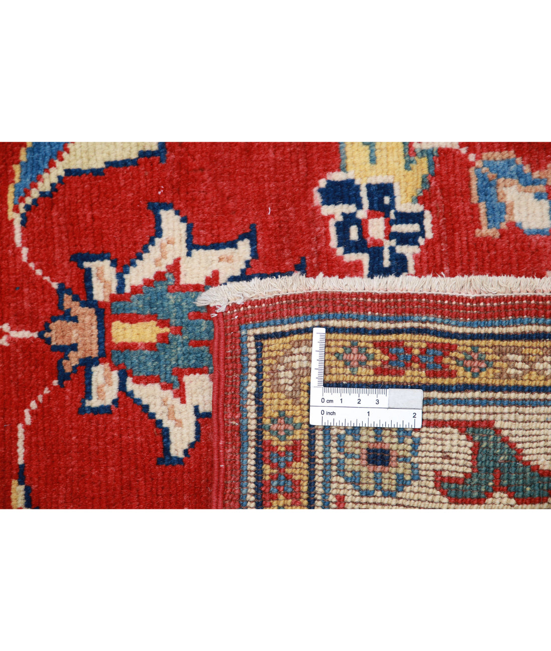 Ziegler 2'5'' X 6'1'' Hand-Knotted Wool Rug 2'5'' x 6'1'' (73 X 183) / Red / Ivory