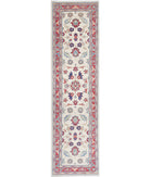 Ziegler 2'6'' X 9'11'' Hand-Knotted Wool Rug 2'6'' x 9'11'' (75 X 298) / Ivory / Red