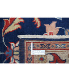 Ziegler 2'5'' X 6'3'' Hand-Knotted Wool Rug 2'5'' x 6'3'' (73 X 188) / Blue / Ivory