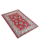 Ziegler 2'7'' X 3'10'' Hand-Knotted Wool Rug 2'7'' x 3'10'' (78 X 115) / Red / Ivory