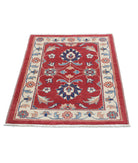 Ziegler 2'7'' X 3'6'' Hand-Knotted Wool Rug 2'7'' x 3'6'' (78 X 105) / Red / Ivory