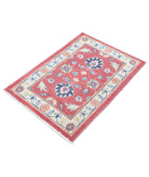 Ziegler 2'4'' X 3'5'' Hand-Knotted Wool Rug 2'4'' x 3'5'' (70 X 103) / Red / Ivory