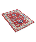 Ziegler 2'7'' X 3'5'' Hand-Knotted Wool Rug 2'7'' x 3'5'' (78 X 103) / Red / Ivory