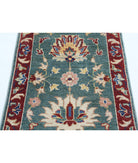 Ziegler 2'1'' X 2'11'' Hand-Knotted Wool Rug 2'1'' x 2'11'' (63 X 88) / Green / Red