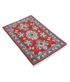 Ziegler 1'10'' X 2'10'' Hand-Knotted Wool Rug 1'10'' x 2'10'' (55 X 85) / Red / Blue