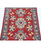 Ziegler 1'10'' X 2'10'' Hand-Knotted Wool Rug 1'10'' x 2'10'' (55 X 85) / Red / Blue