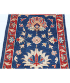 Ziegler 2'1'' X 2'11'' Hand-Knotted Wool Rug 2'1'' x 2'11'' (63 X 88) / Blue / Red