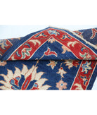 Ziegler 2'1'' X 2'11'' Hand-Knotted Wool Rug 2'1'' x 2'11'' (63 X 88) / Blue / Red