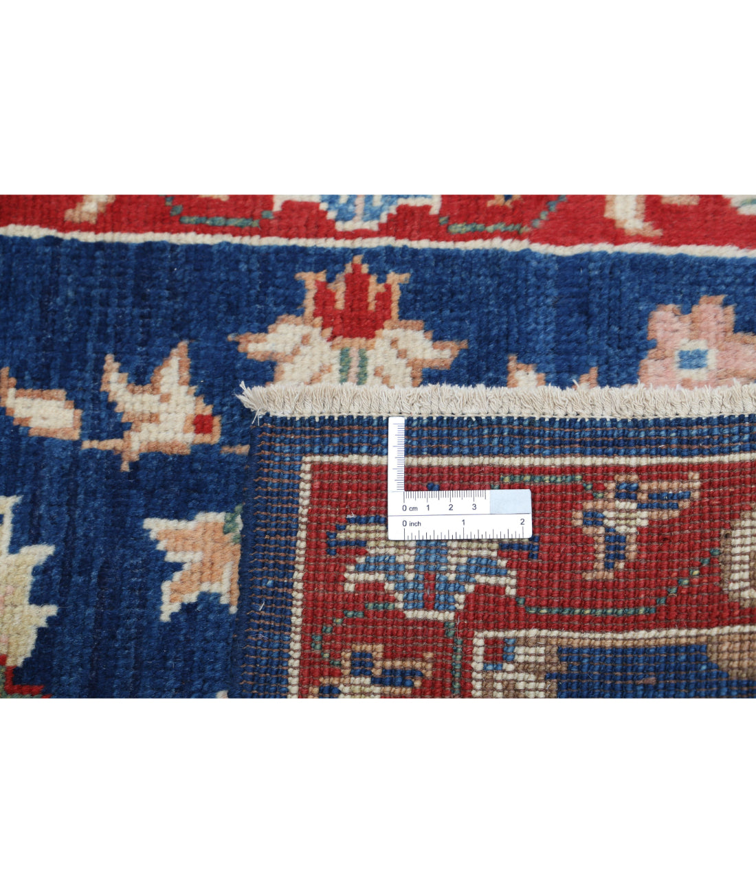 Ziegler 2'1'' X 2'11'' Hand-Knotted Wool Rug 2'1'' x 2'11'' (63 X 88) / Blue / Red