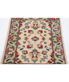 Ziegler 2'0'' X 2'11'' Hand-Knotted Wool Rug 2'0'' x 2'11'' (60 X 88) / Ivory / Green