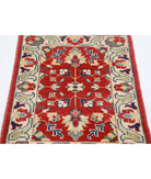 Ziegler 2'1'' X 3'0'' Hand-Knotted Wool Rug 2'1'' x 3'0'' (63 X 90) / Red / Ivory