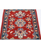 Ziegler 2'2'' X 2'11'' Hand-Knotted Wool Rug 2'2'' x 2'11'' (65 X 88) / Red / Blue