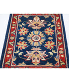 Ziegler 2'1'' X 2'10'' Hand-Knotted Wool Rug 2'1'' x 2'10'' (63 X 85) / Blue / Red