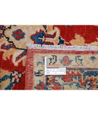 Ziegler 3'10'' X 5'8'' Hand-Knotted Wool Rug 3'10'' x 5'8'' (115 X 170) / Red / Blue