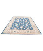 Ziegler 7'11'' X 10'4'' Hand-Knotted Wool Rug 7'11'' x 10'4'' (238 X 310) / Blue / N/A