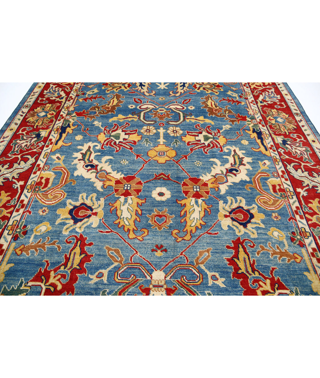 Ziegler 8'10'' X 11'10'' Hand-Knotted Wool Rug 8'10'' x 11'10'' (265 X 355) / Blue / N/A