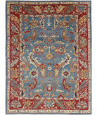 Ziegler 8'10'' X 11'10'' Hand-Knotted Wool Rug 8'10'' x 11'10'' (265 X 355) / Blue / N/A