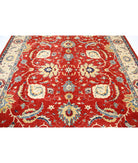 Ziegler 8'0'' X 9'6'' Hand-Knotted Wool Rug 8'0'' x 9'6'' (240 X 285) / Rust / N/A